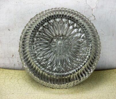 Clear Glass Flush mount Sconce Lampada Lamp By Limburg Helena Tynell