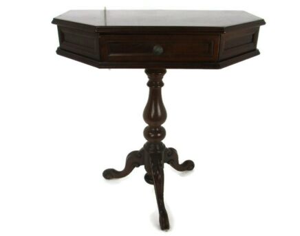 Hallway Telephone Side Occasional Table Edwardian Style Vintage Mid Century  Gorgeous