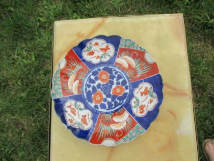 vintage Imari Plate Japanese Dish