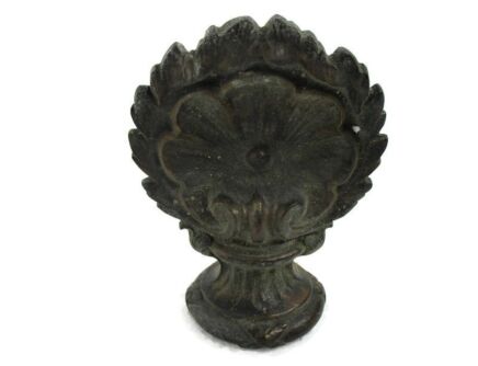 Antique Cast Brass Furniture Trim Architectural Ornate Reclaimed Hardware Shell