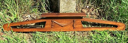 Antique Gorgeous Wooden Oak Pediment Overdoor Guirlande Architectural