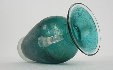 LAYAWAY Jirina Vintage Venice Art Glass Italian Vetri Murano Gambaro & Poggi Vase Signed Stunning