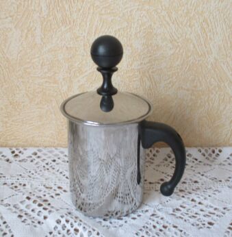 Italian Stainless Steel Brevettato Cappuccino Creamer Frebosk Italy
