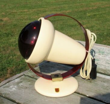 Vintage Philips Infraphil Light Lamp design Charlotte Perriant Modernist Working