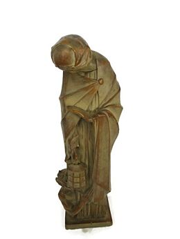 Church Statue Saint Martha of Bethany defeating Devil Wonder Worker Myrrhbearer