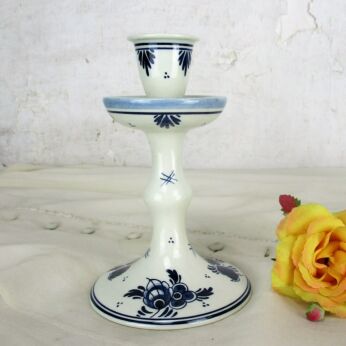 Small Jar Pitcher Delft Holland Blue White Porcelain Marked Royal Goedewaagen