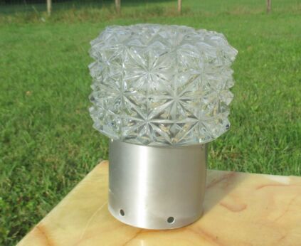 Vintage era Raak Modern Mid Century Wall Sconce Lamp Era Eames Atomic Chrome