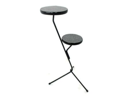 Retro Tiered Hobo Plant Bonsai Stand Pedestal Wood Veneer Modernist Funky