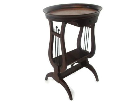 Antique Table Cabinet Desk Hallway Furniture Drawer Newspaper Letter Box Edwardian Style Exquisite