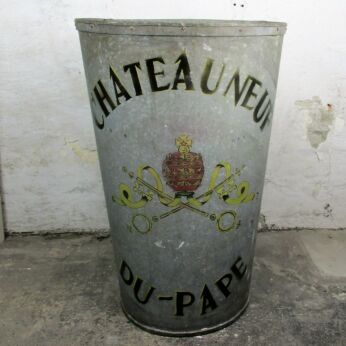 Grey Gray Antique French Châteauneuf du Pape Grape Hod France Vineyard HTF Strap