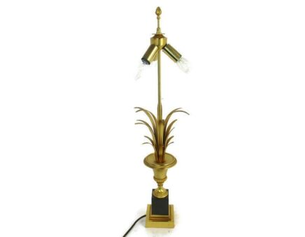 Table Desk Nightstand Lamp Hollywood Regency era Maison Charles Gorgeous