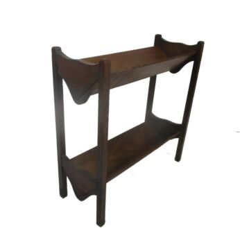 Lovely Book shelve Stand Storage Sewing Box Side Table Edwardian Very Rare