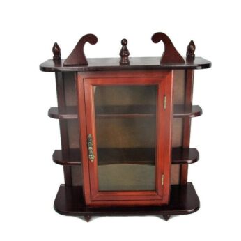 Small Kitchen Apothecary Bathroom Wall hanging Cabinet Display 70s 80s