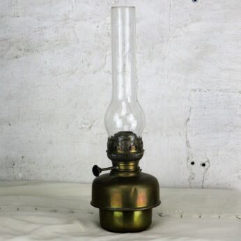 antique Vintage L&B LB oil lamp Brass Lempereur et Brevette Belgium Authentic