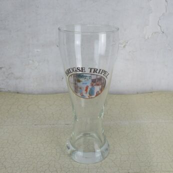 Brugse Tripel Belgian Abbey Ale Beer Glass Londerzeel Belgium Brewery Clearance
