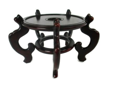 Pedestal Stand for Planter Flower Jardiniere or Vase Chinese Wood Display Base