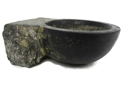 Antique Church Holy Water Font Wall Hanging vessel gorgeous Collector Marble Granite