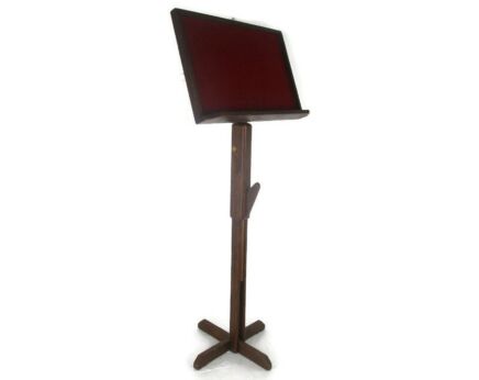 Vintage Wooden Adjustable  Music Stand Music Sheet Book Menu Stand