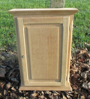 Large sanded Wooden Medicine Bathroom Cabinet Apothecary Beautiful