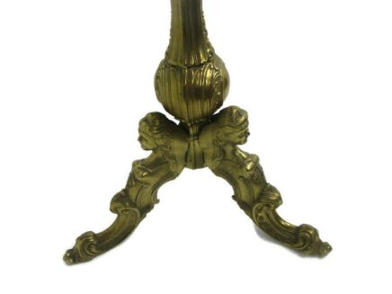 Standing Hall Tree Coat Hallway Rack Brass Mermaids Base Eyecatcher Italian