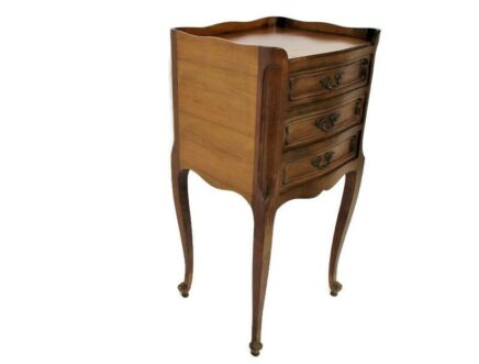 Louis XV style Side Table Hallway Telephone Cabinet Nightstand Chest of drawers