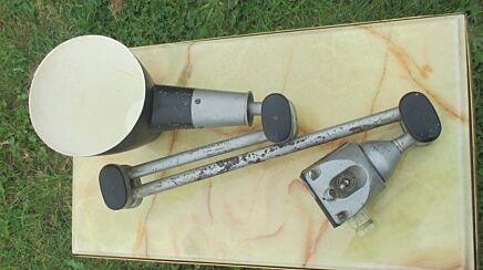Vintage Anglepoise Chrome Lamp Black England Modernist Industrial