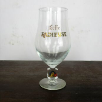 Leffe Radieuse Belgian Chalice/Goblet Beer Glass Abbaye Stemmed Special Edition