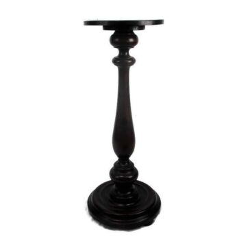 Hand Carved Wooden Ornate Pedestal Display Bonsai Flower Table Plant Stand 29.9"