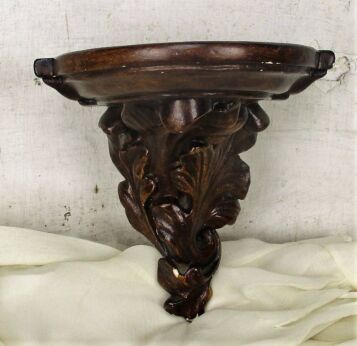 Small Ornate Wall Mounted Console Shelf Plaster Corbel Home Decor Pedestal