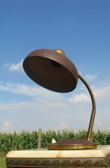 Vintage Bauhaus Modernist Table Desk Lamp Mid Century Adjustable Working