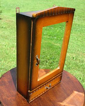 Vintage Medicine Kitchen Bathroom Cabinet Apothecary beveled glass Mirror