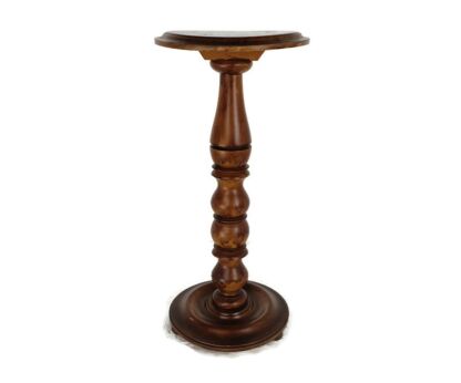 Pedestal Plant Stand Side Occasional Table Tall Stylish Vintage  Barn Country style
