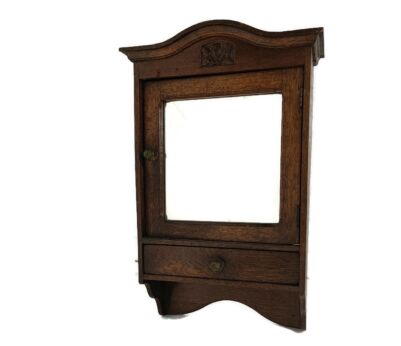 Antique Medicine Apothecary Bathroom Kitchen Cabinet Barn Country style