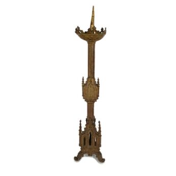 Antique Candle Holder Candle stick Church Chapel Altar Monastery Brass church Stunning