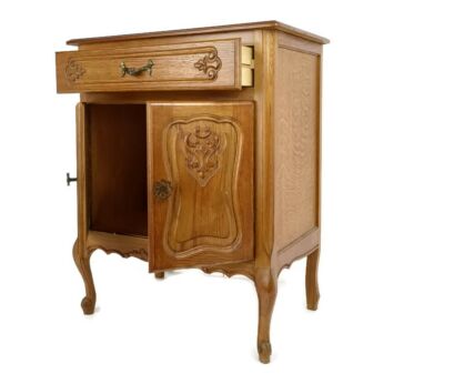 Vintage hallway Cabinet  Mid Century  Modern style End table Modernist Funky  