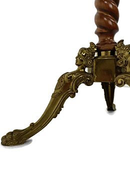 Barley twist Standing Hall Tree Coat Hallway Rack Stem Mermaids Base Eyecatcher