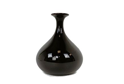 Pino Spagnolo Design Post-Modern Vase  Sicart Italy Space Age Modernist Brown 70s