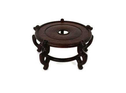 Pedestal Stand for Planter Flower Jardiniere or Vase Chinese Wood Display Base