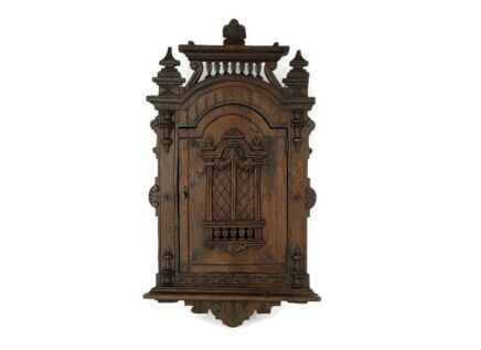 Breton Hand Made Wooden Cabinet Medicine Bathroom Kitchen Cabinet Wall Hanging WOW