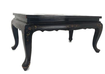 Antique  Chinese Coffee Tea table Inlay Landscape Scene Stunning Rosewood Oriental Hand  carved