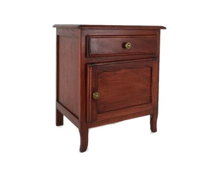 Nightstand Bed Side Carved wood Wood Hallway Cabinet Desk Vintage 