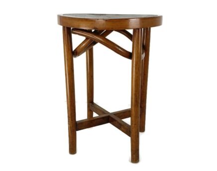 Thonet  Stool Crutch Chair Seating Plywood Wood Vintage Rare Find