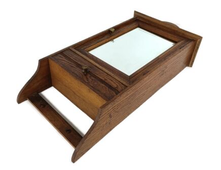 Medicine Apothecary Kitchen Bathroom Cabinet Towel Rack Lovely Barn style