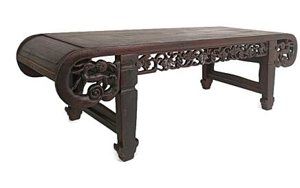 Exquisite Antique Chinese Hand Carved Wooden Ornate Kang Coffee table Rectangular WOW
