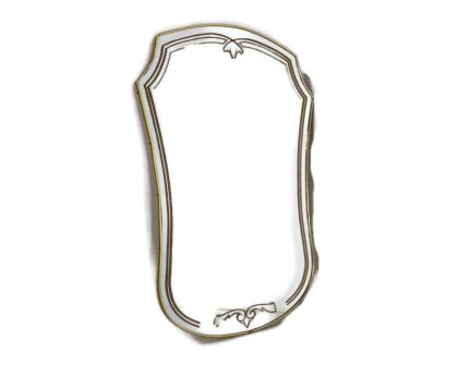 Vintage Mirror Vanity Bathroom Hallway Funky Retro Pop Art 