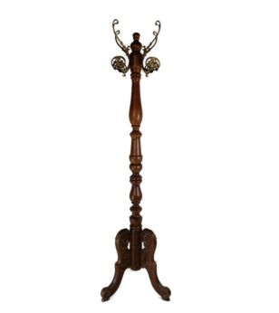 Standing Hall Tree Coat Hallway Rack Wood  Barn Country farmhouse style Vintage Funky