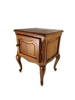 Nightstand End table Dresser 50s Wood Vanity Cabinets Louis XVI style Louis XV Modernist