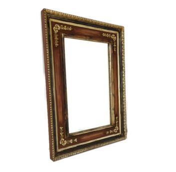Large Gorgeous Vintage Mirror Ornate Plaster Frame Hallway Bathroom entryway