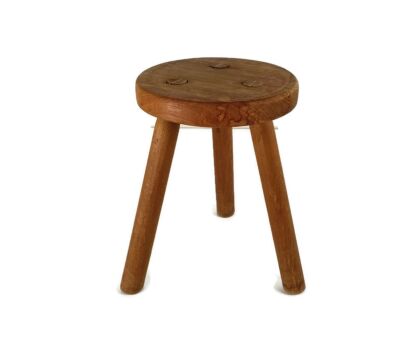 Milking stool, pedestal, plant stand, authentic, antique, barn style, japandi, country style