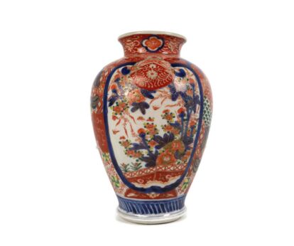 Japanese Imari Vase hand painted Antique 19th century decorative